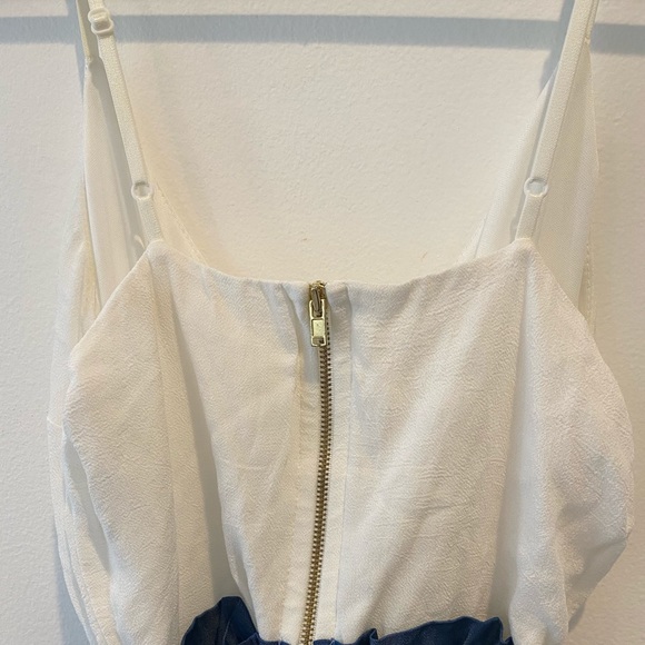 Blue & white romper - Picture 4 of 5